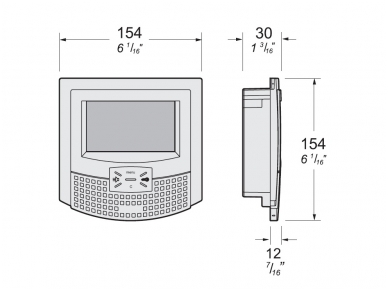 Video telefonspynė (domofonas) komplektas ML2002PLC 2